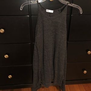 RSQ cold shoulder knit top